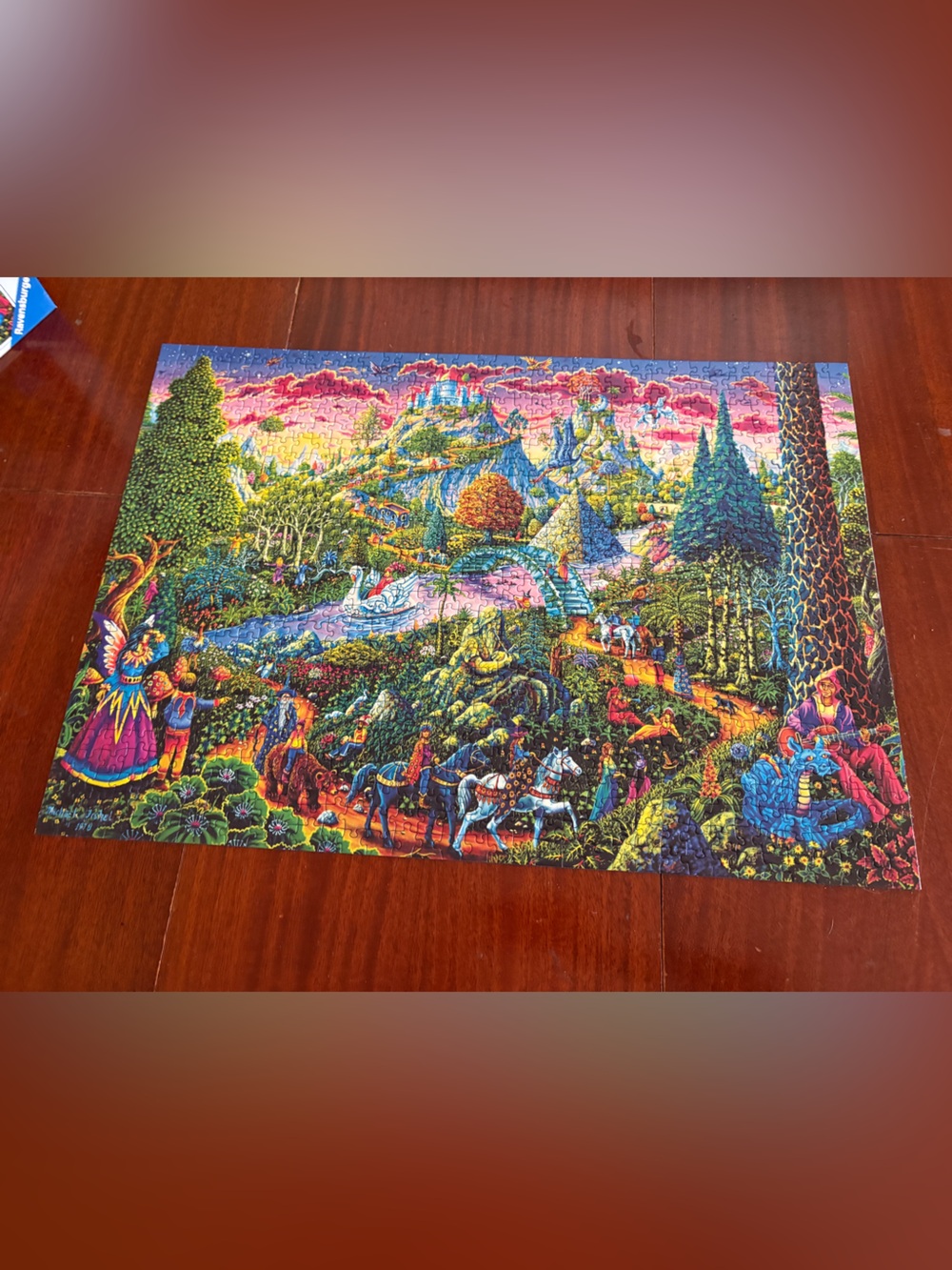 Lot of (2) Ravensburger puzzles - Picture 4 of 5